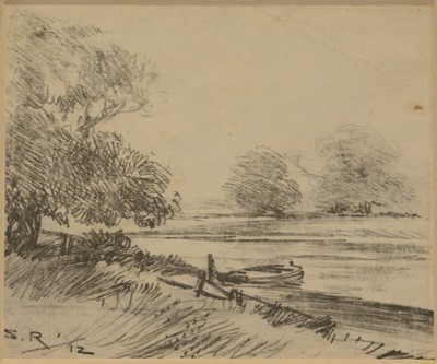 Lot 591 - Sunderland Rollinson, a collection of pencil drawings