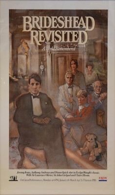 Lot 498 - Brideshead Revisted - a US TV publicity poster, issued 1981