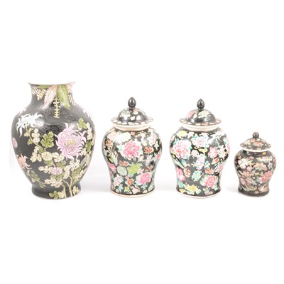 Lot 66 - Eight modern Chinese vases