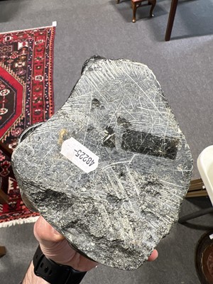 Lot 93 - Two inuit carved green stone models