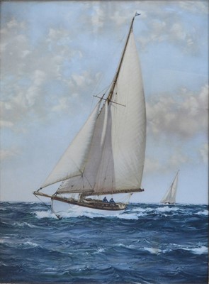 Lot 306 - After Montague Dawson, sailing boat