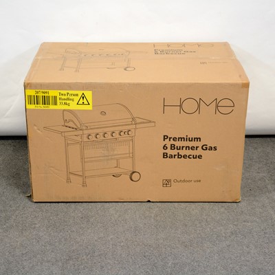 Lot 503 - Argos Home Premium six burner gas Barbeque