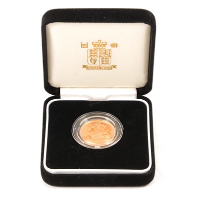 Lot 47 - A Gold Full Sovereign Proof coin, Elizabeth II 2003.