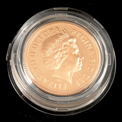 Lot 47 - A Gold Full Sovereign Proof coin, Elizabeth II 2003.