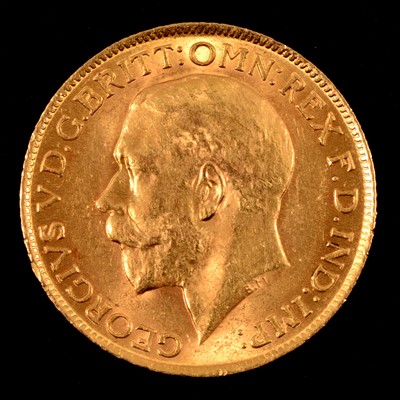 Lot 52 - A Gold Full Sovereign Coin, George V 1912.
