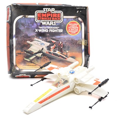 Lot 244 - Star Wars Kenner 'Battle Damaged' X-wing playset, boxed