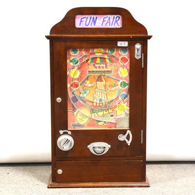 Lot 298 - 'Fun at the Fair' penny arcade game by Nostalgic Machines