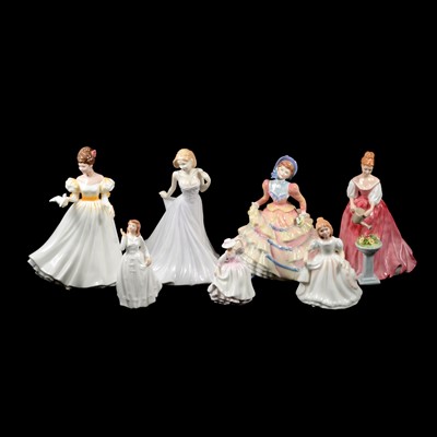 Lot 13 - Thirteen Royal Doulton lady figures