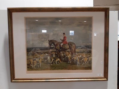 Lot 299 - After Sir Alfred Munnings, two prints