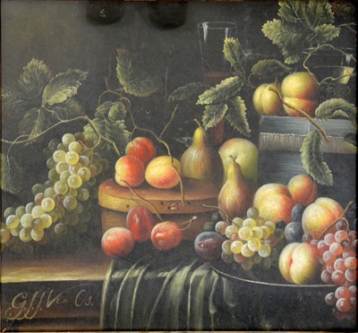 Lot 263 - After G J J  Van Os, Still life of fruit