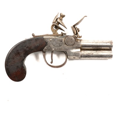 Lot 341 - 19th Century tap action pistol by J & W Richards, London