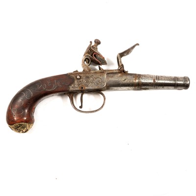 Lot 339 - Flintlock pistol