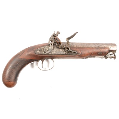 Lot 337 - Flintlock pistol