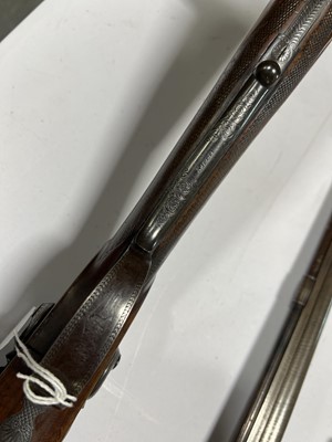 Lot 332 - Percussion sporting gun