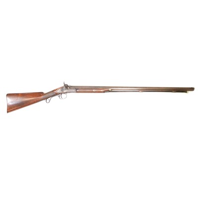 Lot 331 - 19th Century percussion single barrel shotgun