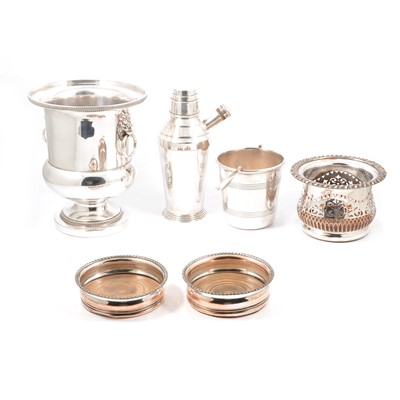 Lot 286 - Small quantity of silver plated wares