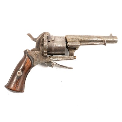 Lot 342 - Victorian revolver