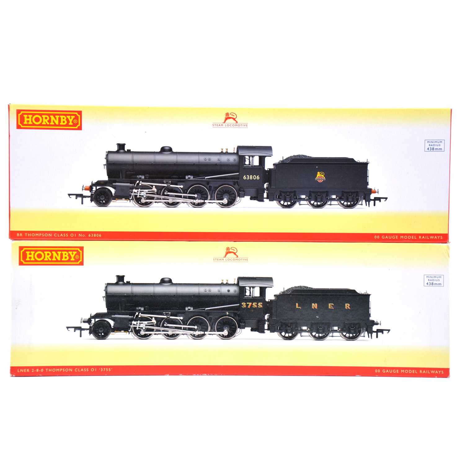 Lot 119 - Two Hornby OO gauge Thompson class locomotives, both boxed