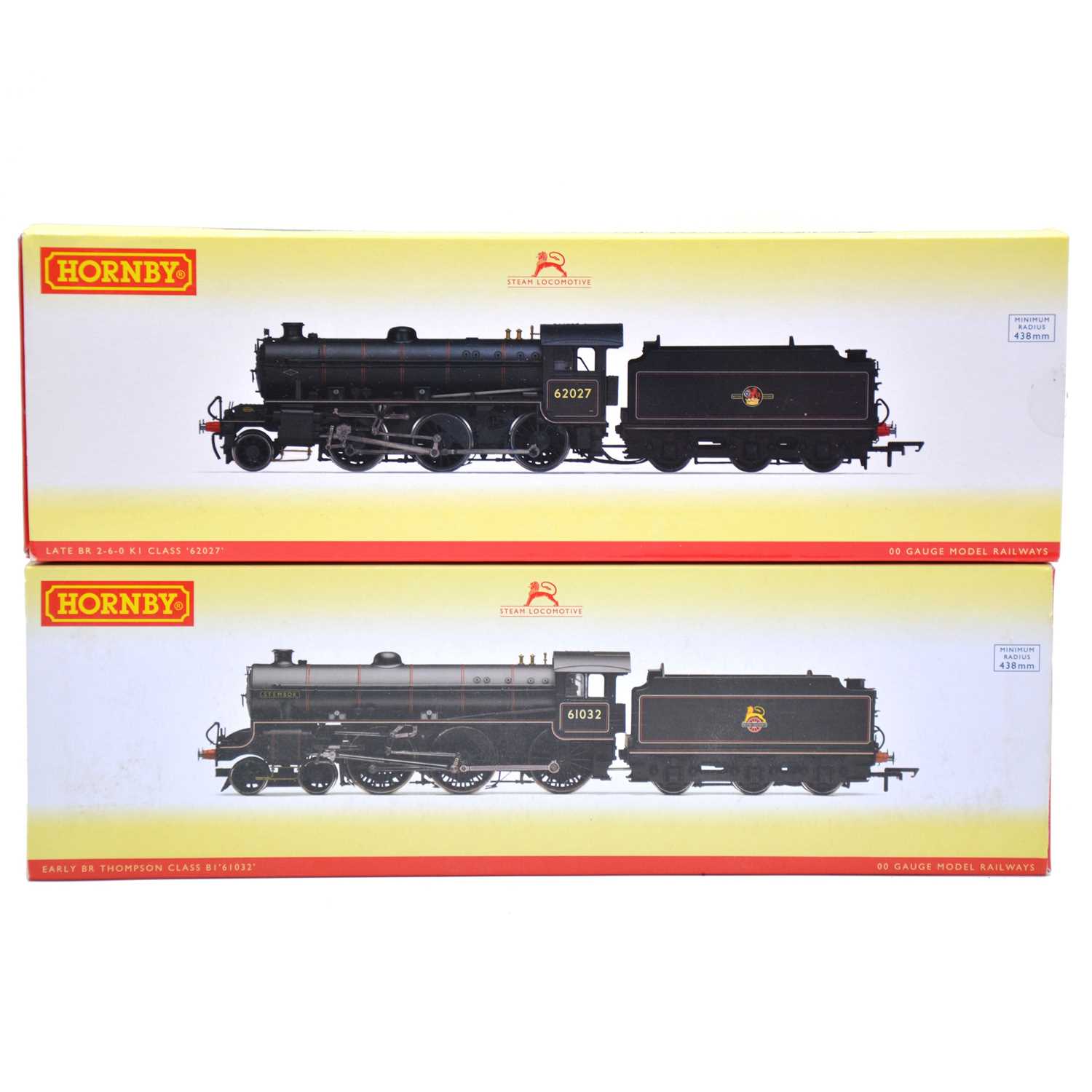 Lot 142 - Two Hornby OO gauge locomotives with tenders, both boxed