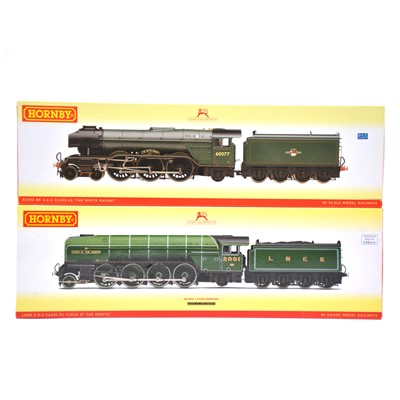 Lot 174 - Two Hornby OO gauge locomotives with tenders, both boxed