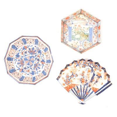 Lot 54 - Small collection of Japanese Imari ceramics