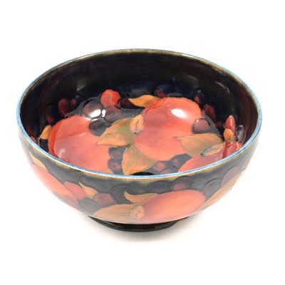 Lot 90A - Moorcroft Pottery, a 'Pomegranate' bowl, circa 1920