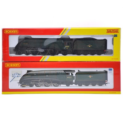 Lot 175 - Two Hornby OO gauge A4 locomotives