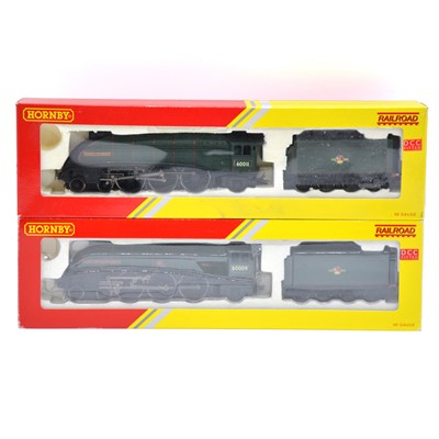 Lot 207 - Two Hornby OO gauge class A4 locomotives