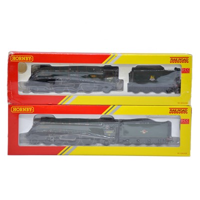 Lot 160 - Two Hornby OO gauge class A4 locomotives