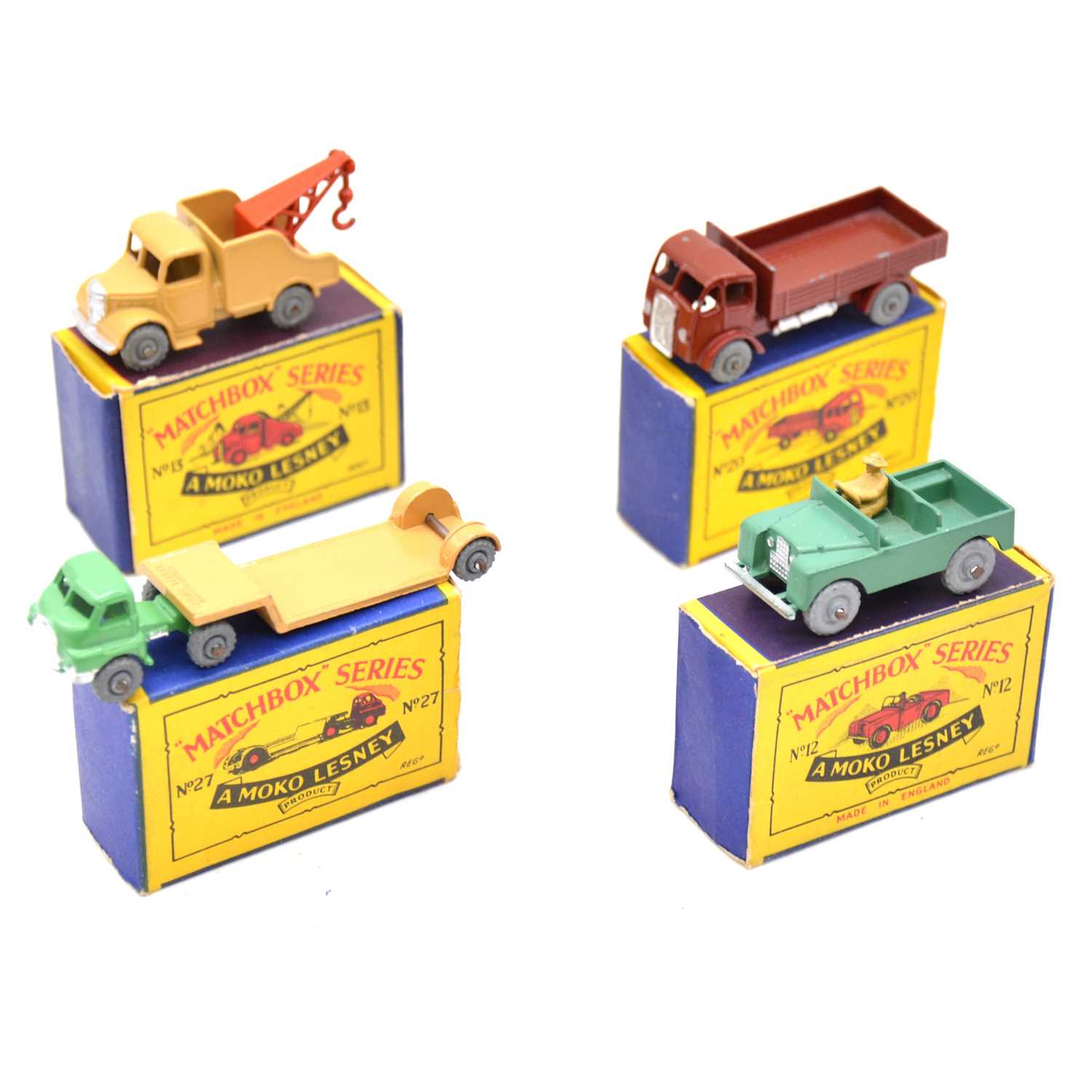 Lot 77 Four Matchbox Series Die Cast Models 0452