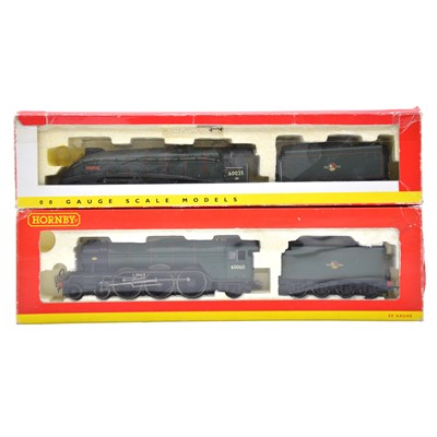 Lot 182 - Two Hornby OO gauge locomotives, including class A3, class A4