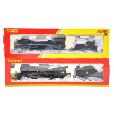 Lot 133 - Two Hornby OO gauge locomotives, including class 9F, class A3