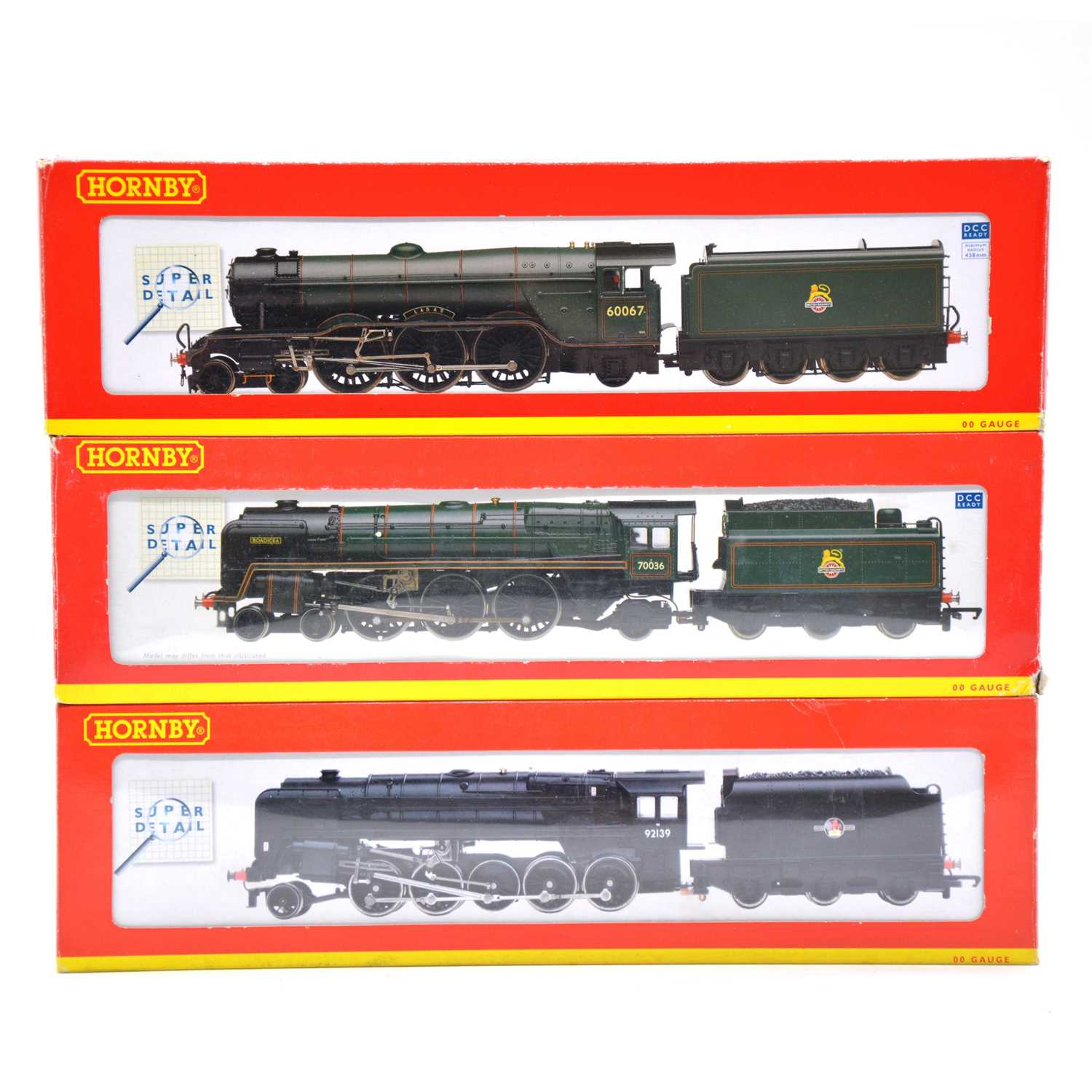 Lot 194 - Three Hornby OO gauge locomotives, boxed