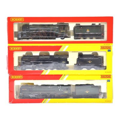 Lot 124 - Hornby OO gauge model railway locomotives,...