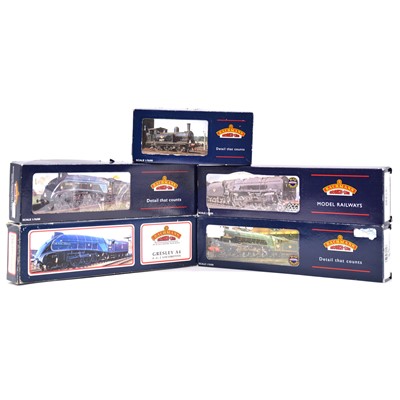 Lot 122 - Five Bachmann OO gauge locomotives, boxed