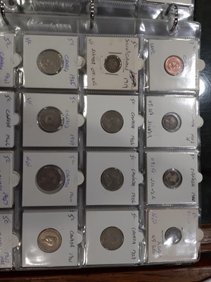 Lot 200 - Collection of Canada coins from 1830s onwards, some silver content.