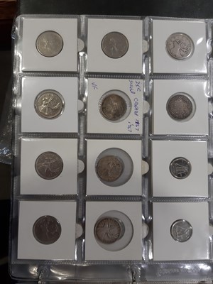 Lot 200 - Collection of Canada coins from 1830s onwards, some silver content.