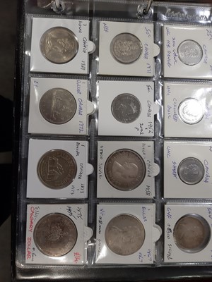 Lot 200 - Collection of Canada coins from 1830s onwards, some silver content.