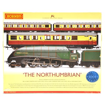 Lot 202 - Hornby OO gauge train pack, R2435 'The Northumbrian', boxed.