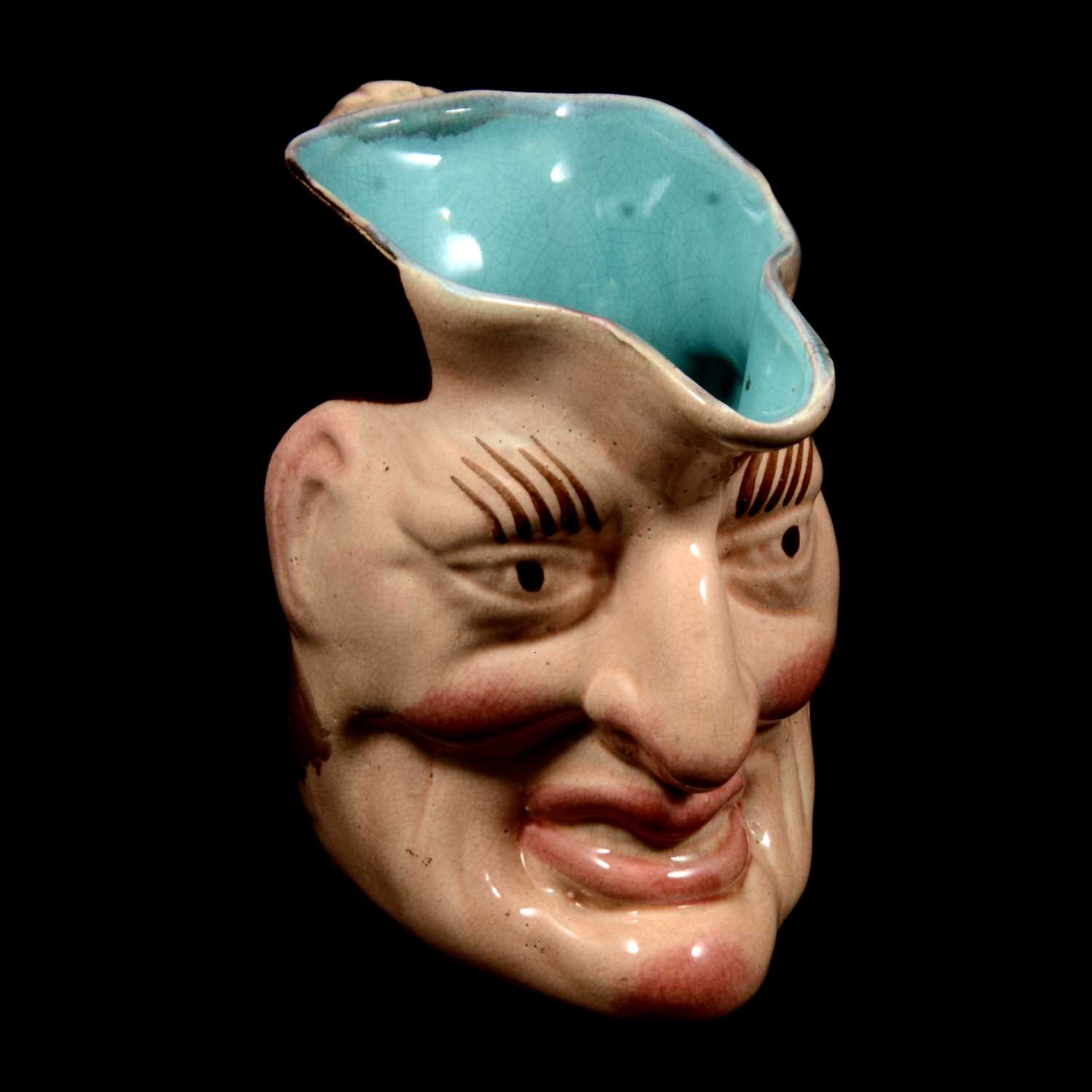 Lot 290 - 'Mr Punch' pottery character jug