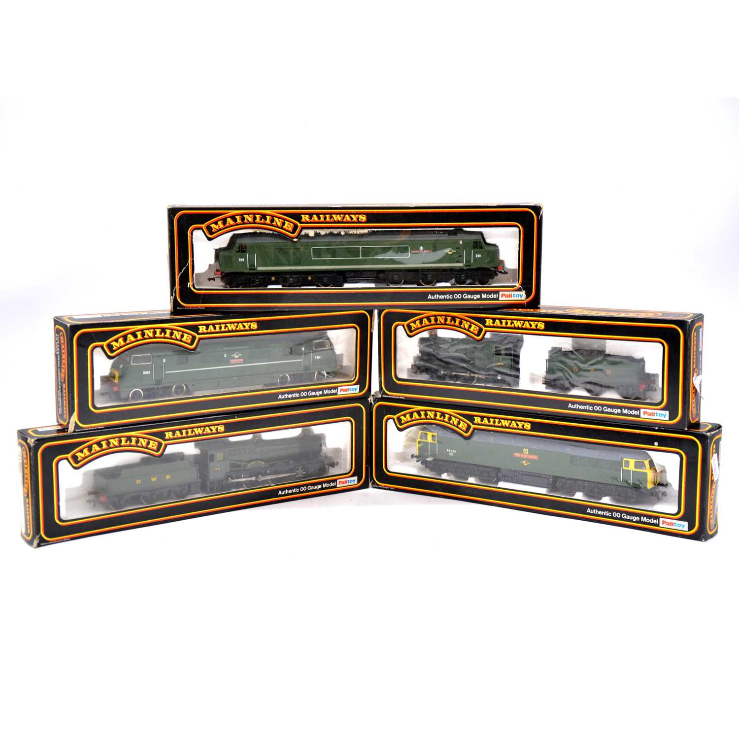 Lot 109 - Five Mainline Railways OO gauge locomotives, boxed