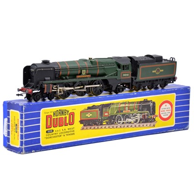 Lot 138 - Hornby Dublo OO gauge locomotive with tender, boxed