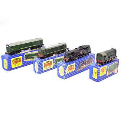 Lot 144 - Four Hornby OO gauge locomotive