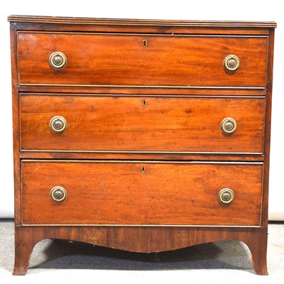 Lot 360 - Victorian mahogany chest of drawers