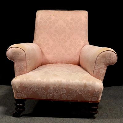 Lot 447 - Victorian easy chair