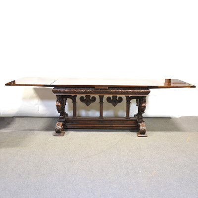 Lot 360 - Walnut table