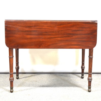 Lot 371 - George IV mahogany Pembroke table