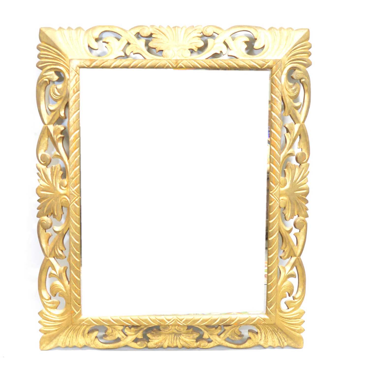 Lot 377 - Victorian wall mirror