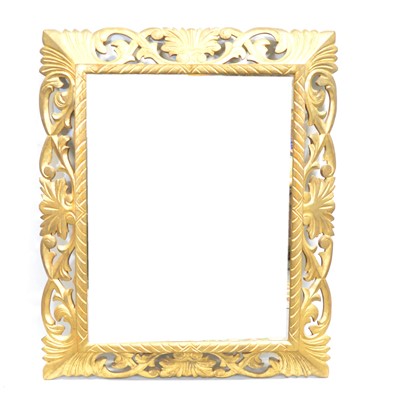 Lot 377 - Victorian wall mirror