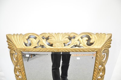 Lot 377 - Victorian wall mirror